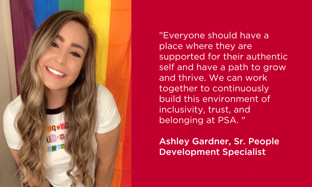 Pride Month Spotlight: “Now is a great time to keep learning how you can support others at PSA.”